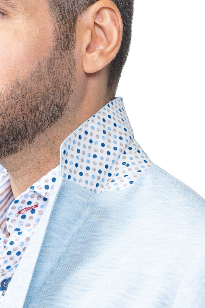 Murray Light Blue Stretch Blazer - 7 Downie St.®