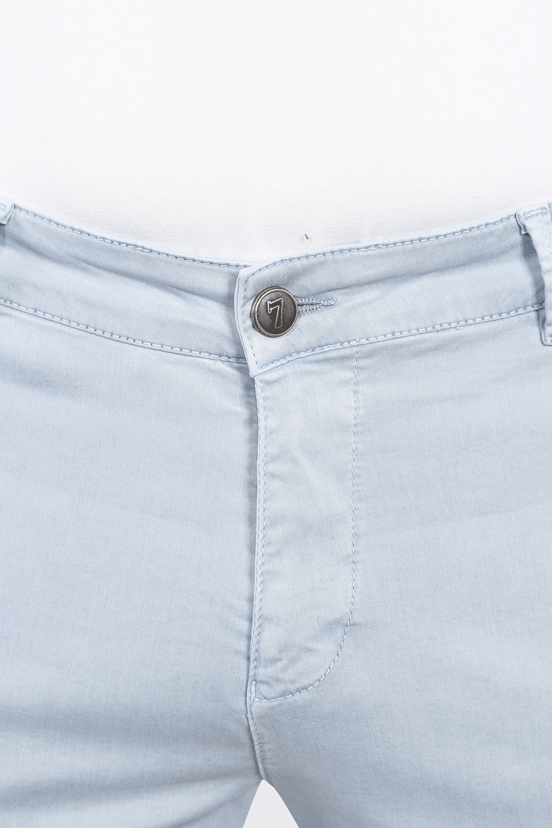 Flat Front Stretch Pants in Aqua - 7 Downie St.®