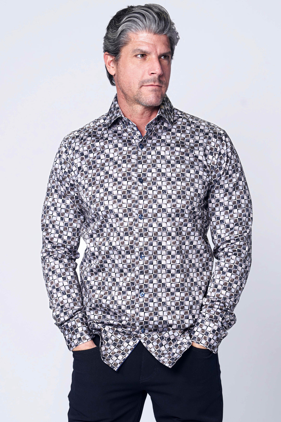 46 LONGSLEEVE IN BROWN - 7 Downie St.®