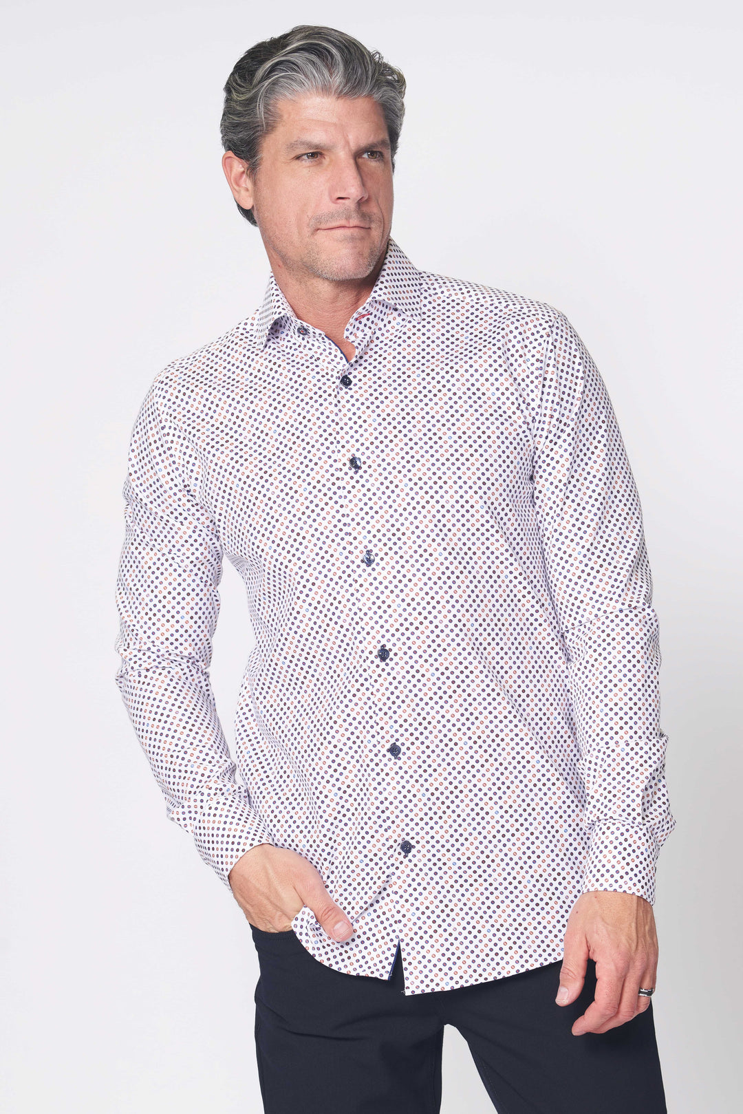 4 LONG SLEEVES SHIRT IN WHITE - 7 Downie St.®