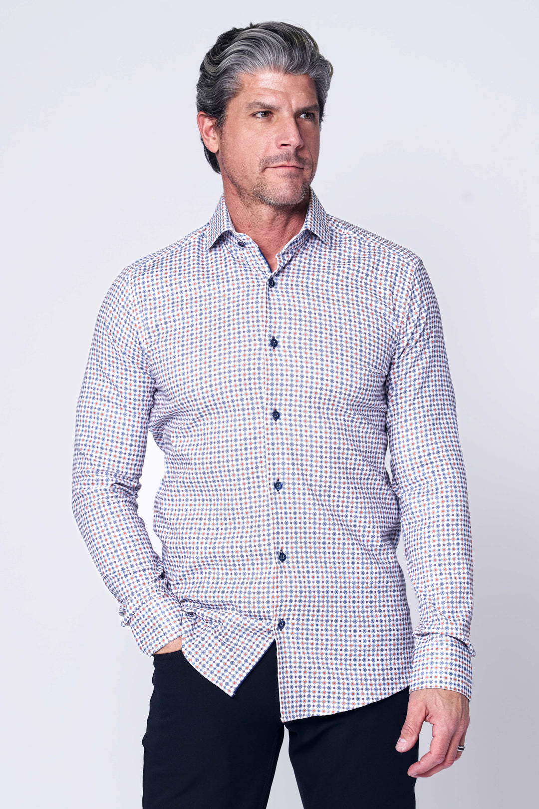 50 LONG SLEEVES SHIRT IN MULTI - 7 Downie St.®