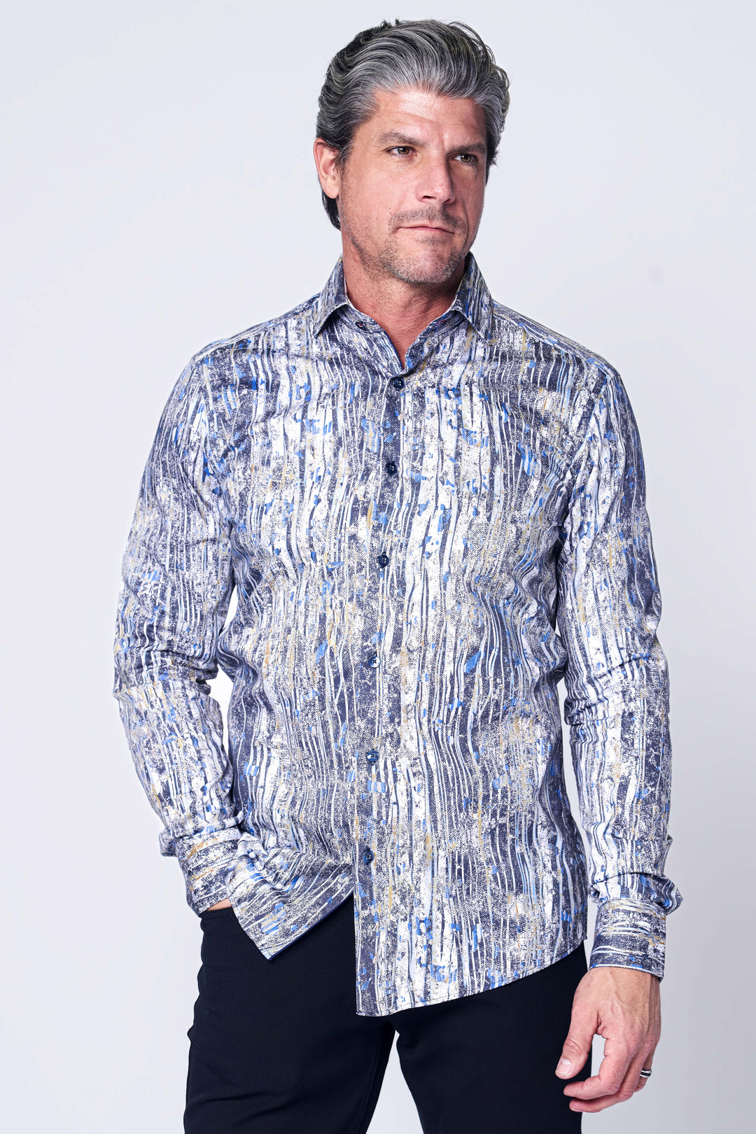 58 LONGSLEEVE SHIRT IN MULTI - 7 Downie St.®