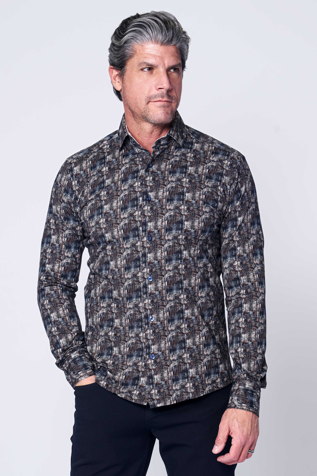 74 AMORE LONGSLEEVE IN BROWN - 7 Downie St.®