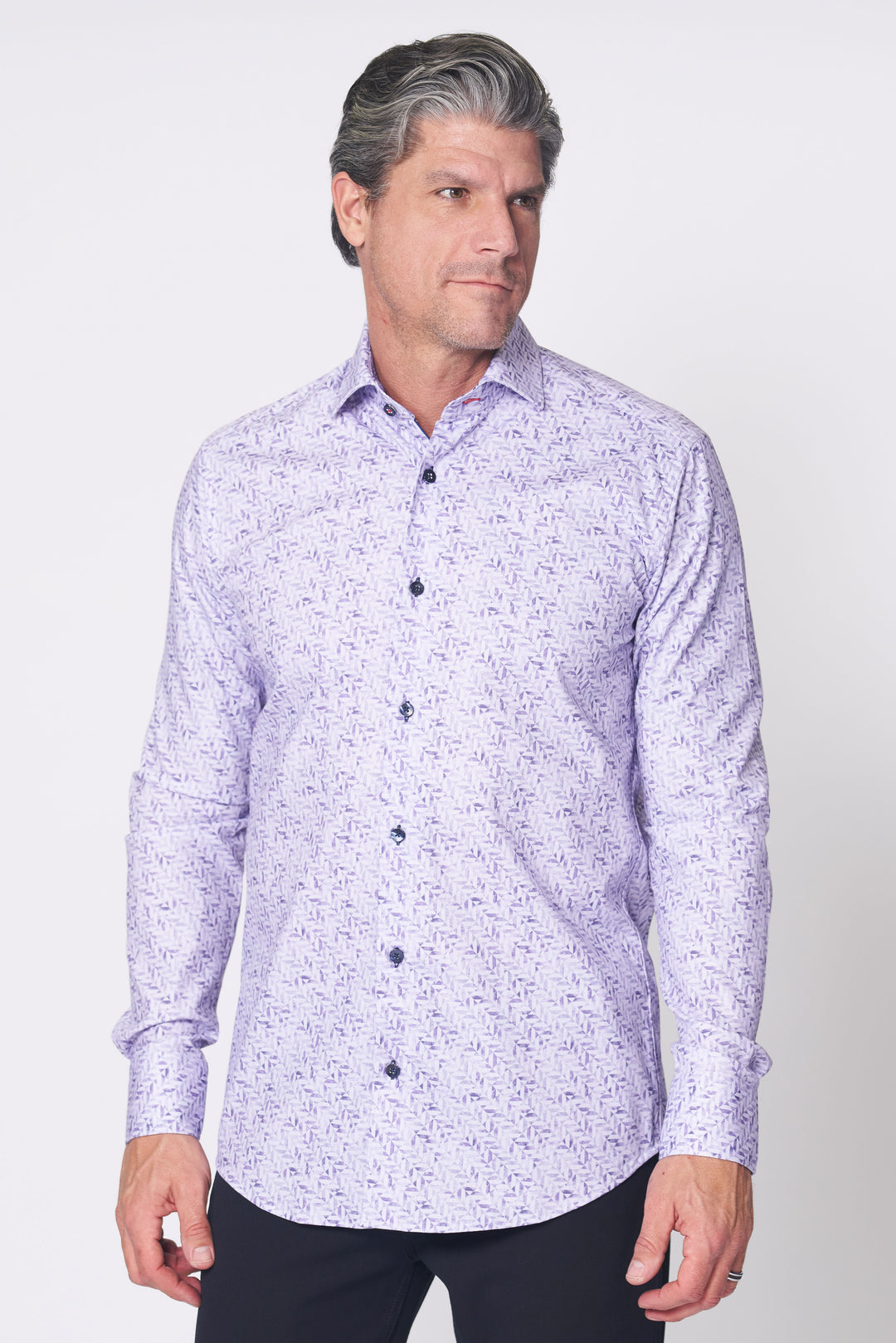 7 LONG SLEEVES SHIRT IN PURPLE - 7 Downie St.®