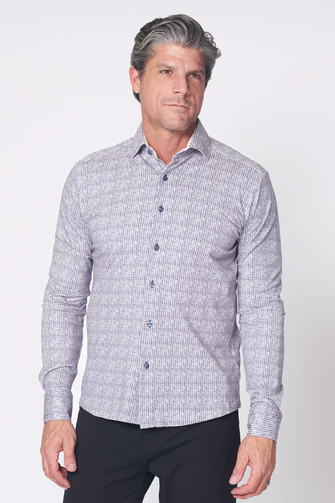 82 AMORE LONGSLEEVE SHIRT IN PURPLE - 7 Downie St.®