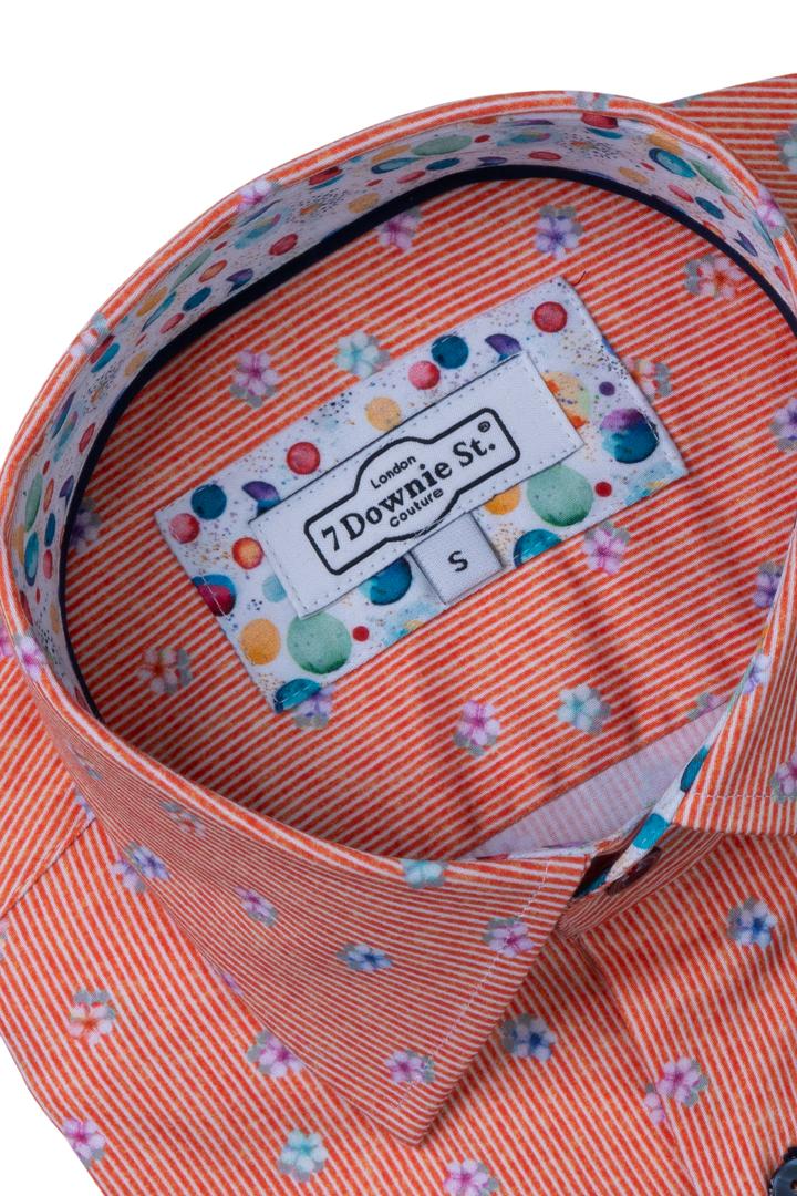 Short Sleeve Sport Shirts in Orange