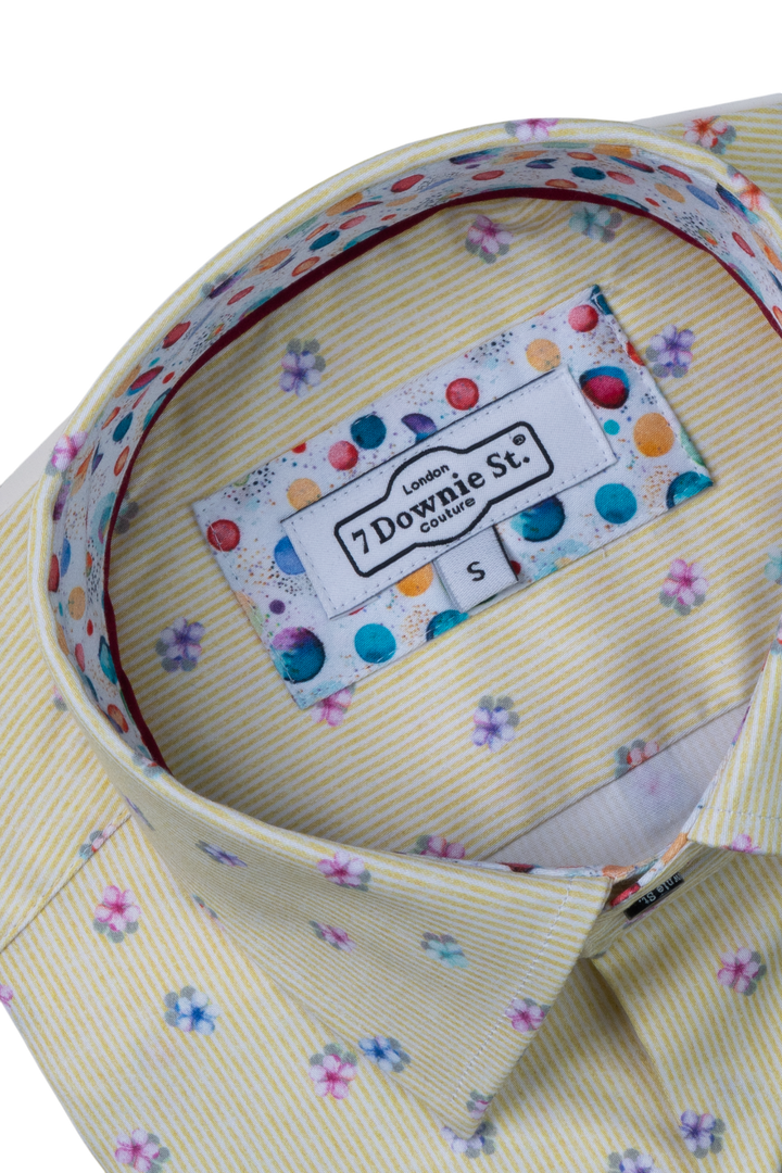 Short Sleeve Sport Shirts in Yellow