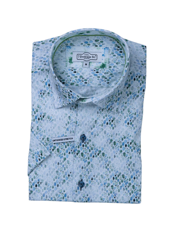 Short Sleeve Sport Shirts in Green