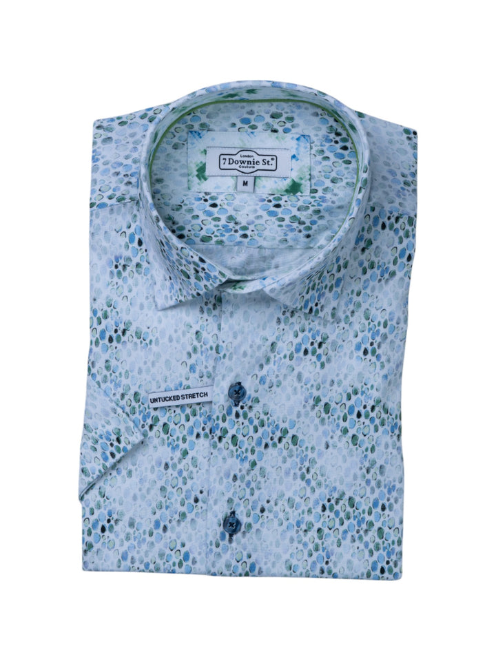 Short Sleeve Sport Shirts in Green