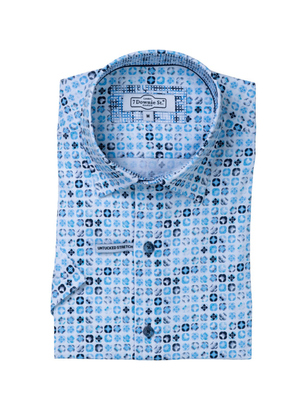 Short Sleeve Sport Shirts in Grey