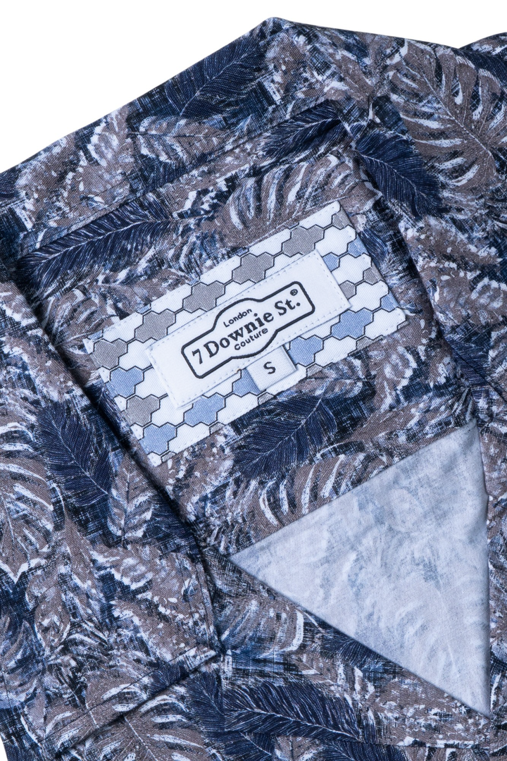 9029 Short Sleeve Sport Shirts in Navy