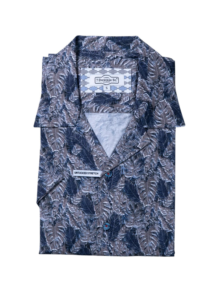 Short Sleeve Sport Shirts in Navy