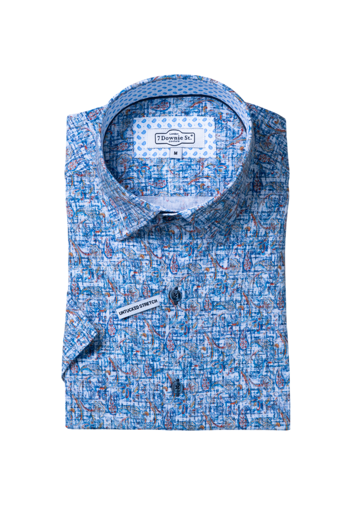 9035  Short Sleeve Sport Shirts in Multi