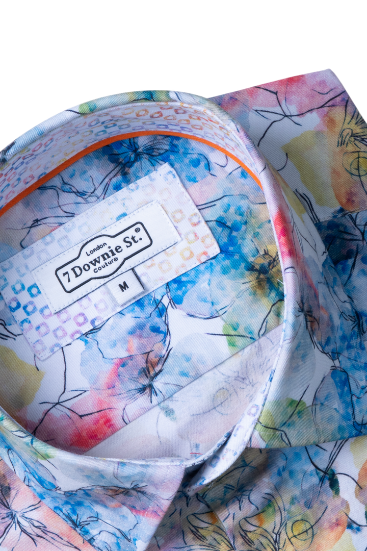 9038  Short Sleeve Sport Shirts in Multi