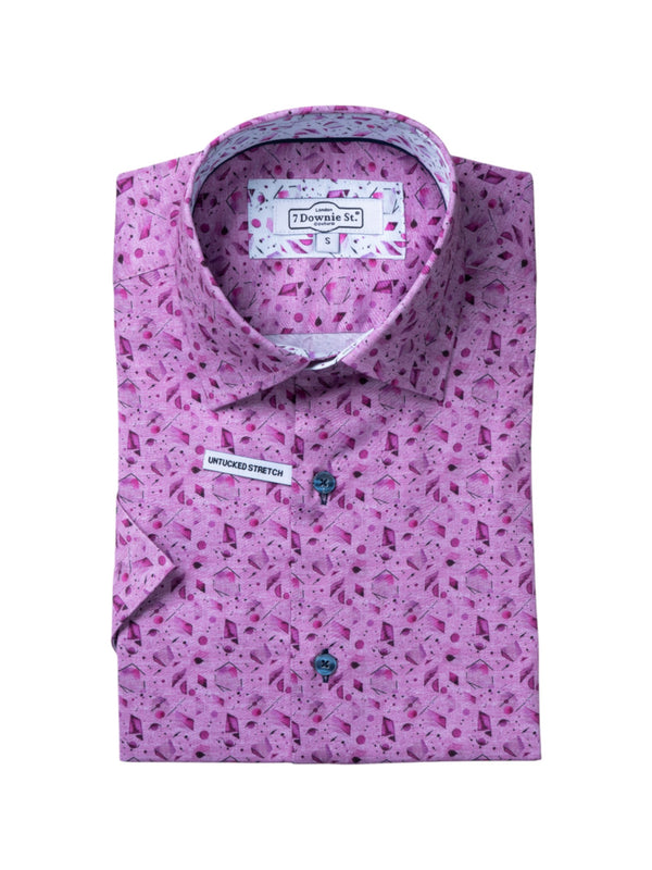 Short Sleeve Sport Shirts in Pink