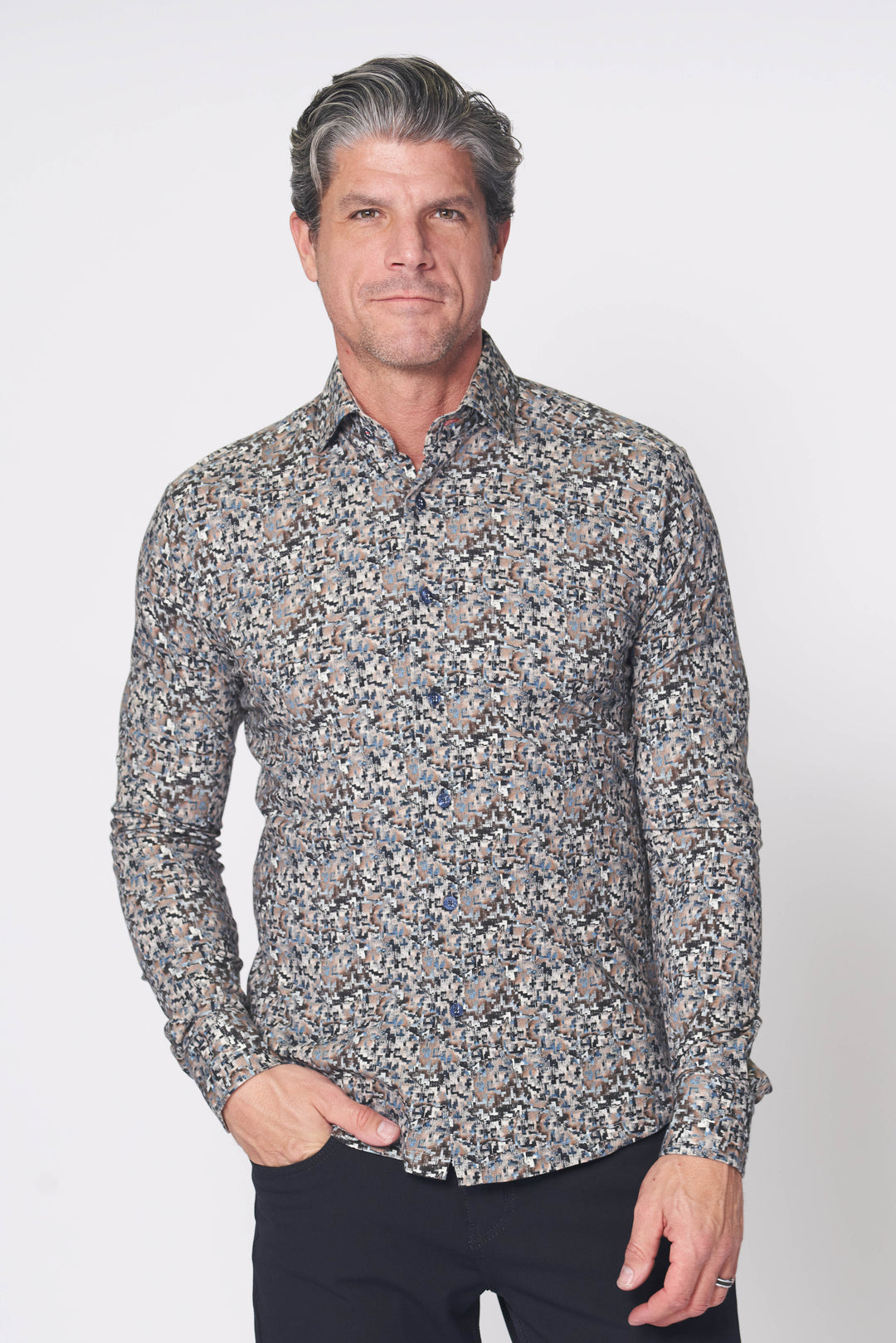 93 AMORE LONGSLEEVE IN BROWN - 7 Downie St.®