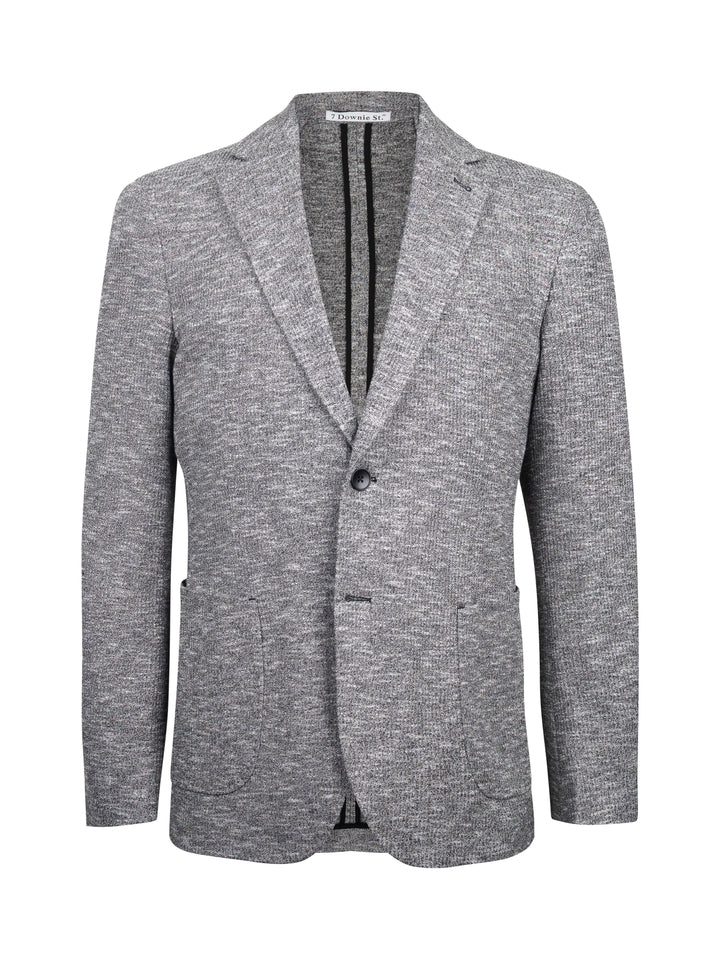 Arlington Mid Grey Rib Knit Sport Coat