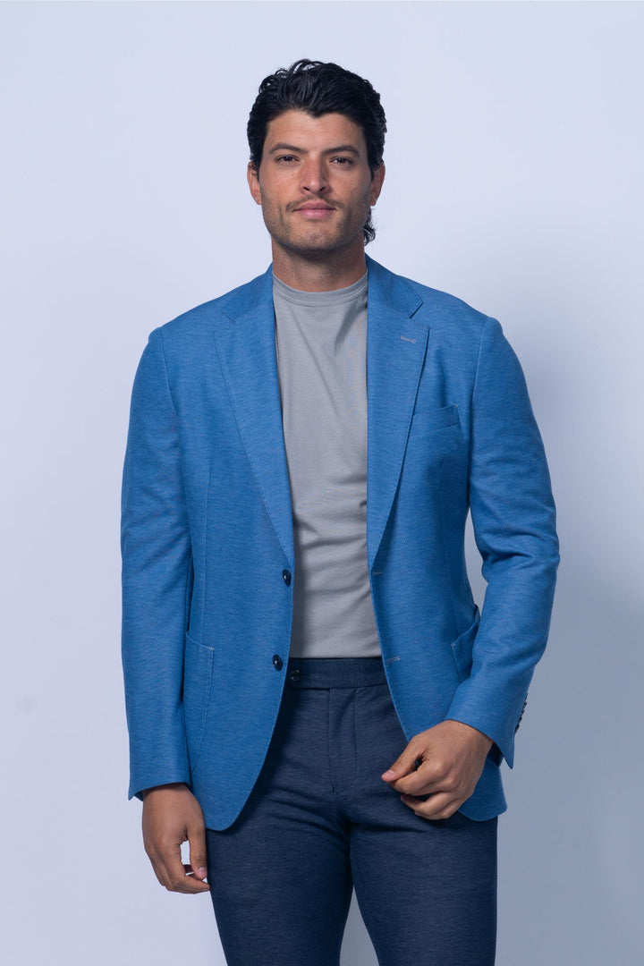 Barrie Cobalt Blue Stretch Knit