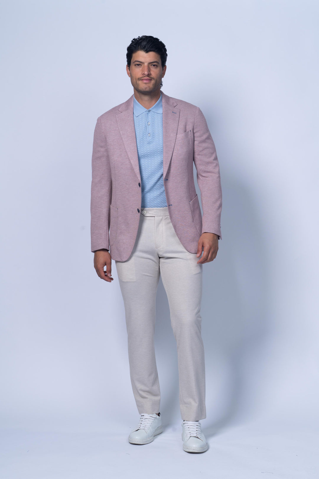 Brighton Salmon Jersey Stretch Knit