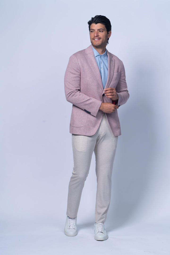 Brighton Salmon Jersey Stretch Knit