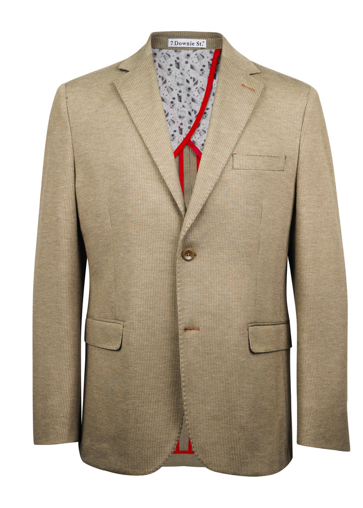 Benson Olive Chenille Knit Sport Coat
