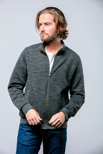 Brixton Olive Full Zip Sweater - 7 Downie St.®