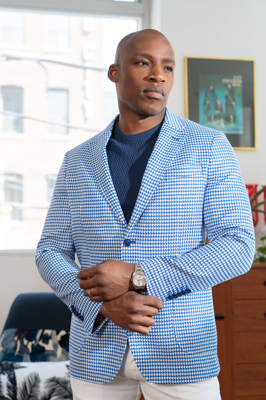 Cape Cod Houndstooth Blazer - 7 Downie St.®