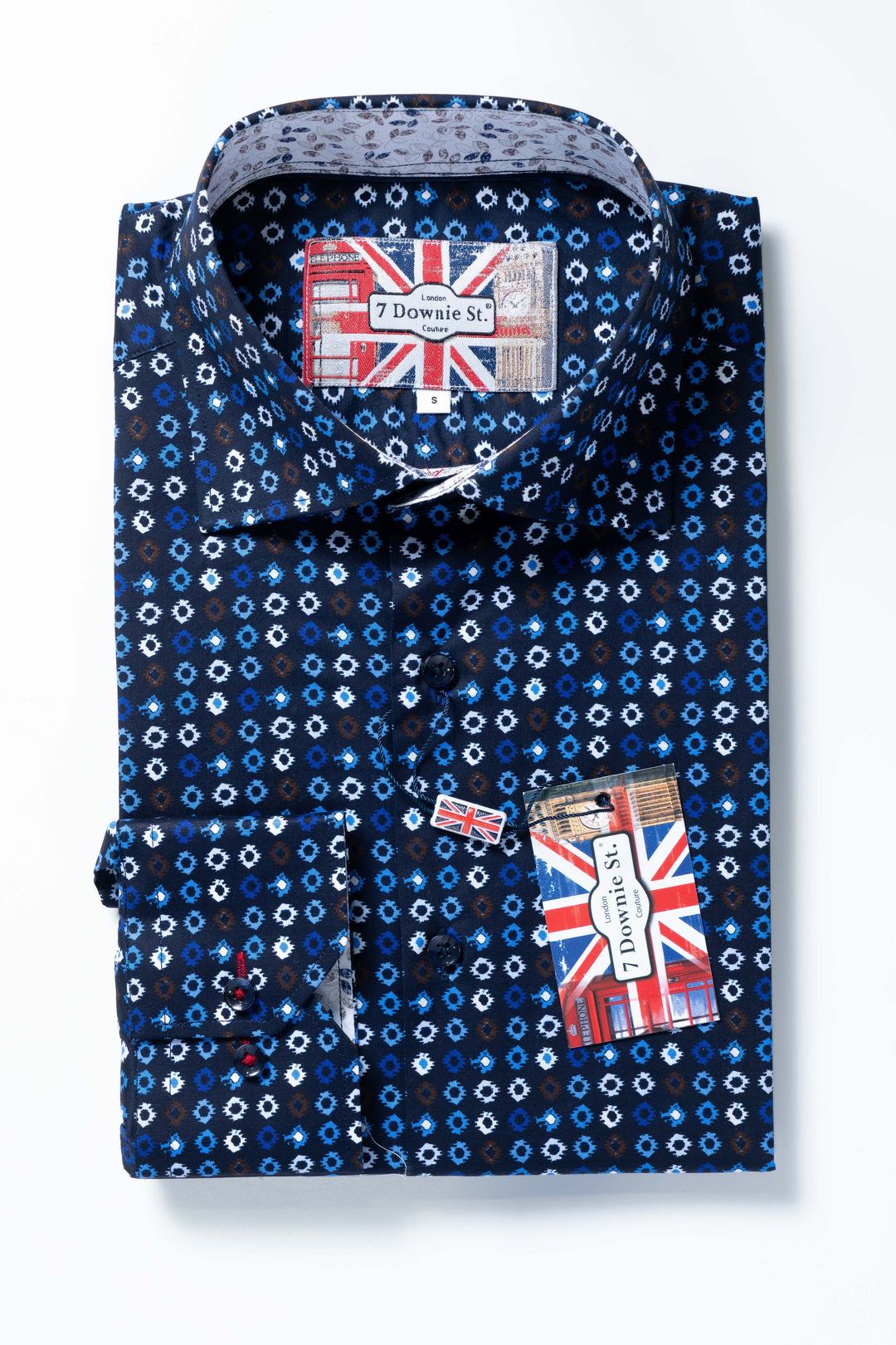 CBL 12 LONG SLEEVES SHIRT IN NAVY - 7 Downie St.®