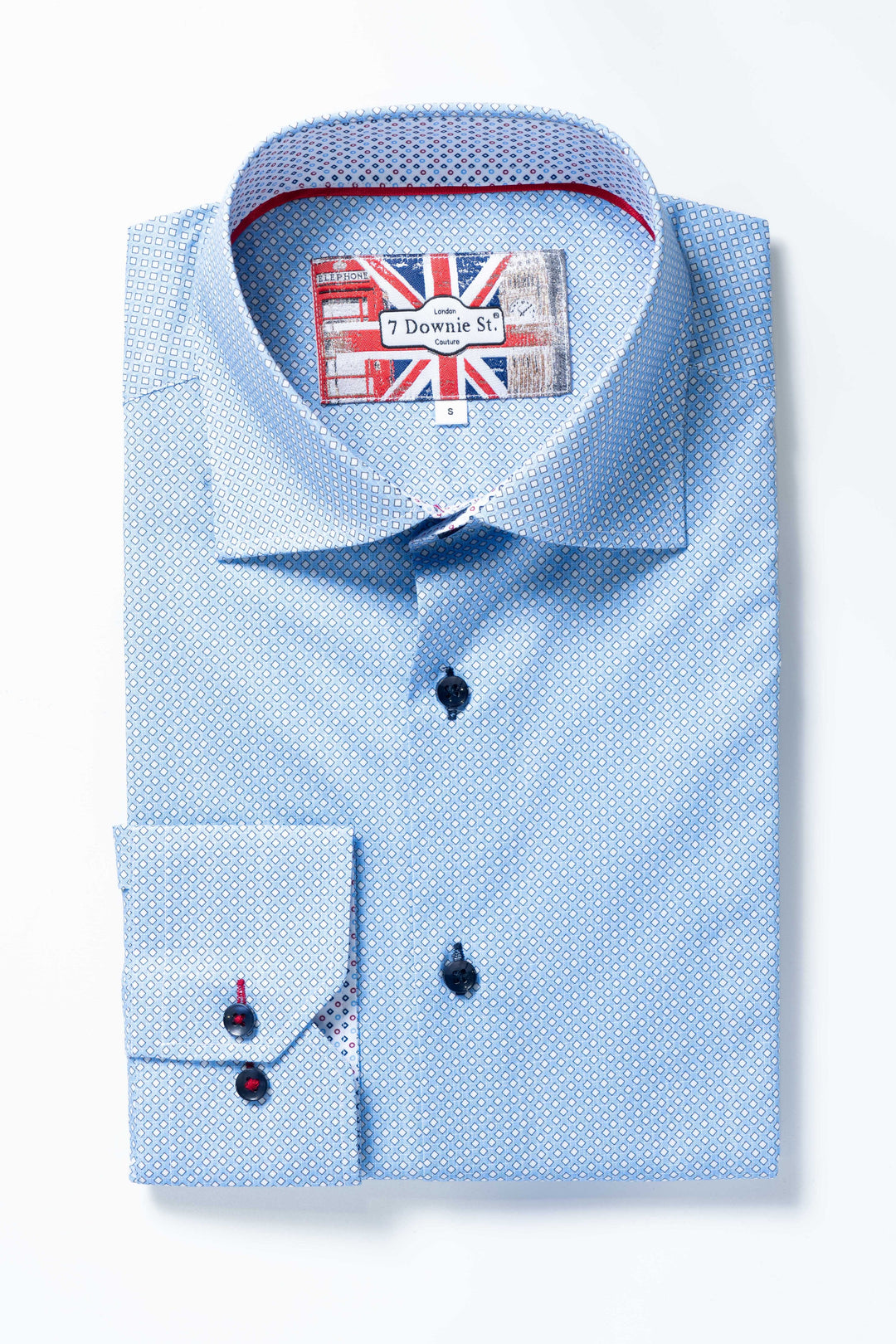 CBL 8 LONG SLEEVES SHIRT IN BLUE - 7 Downie St.®