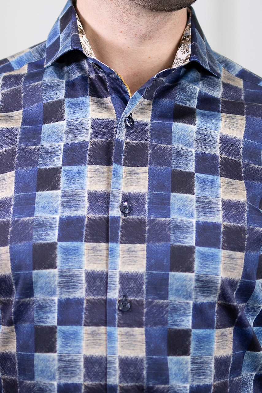 Blue Sport Shirt XS / BLUE