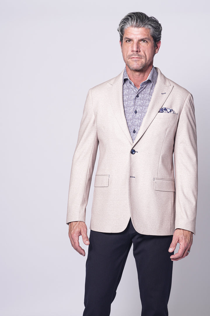 FRANCO JACKET IN BEIGE - 7 Downie St.®