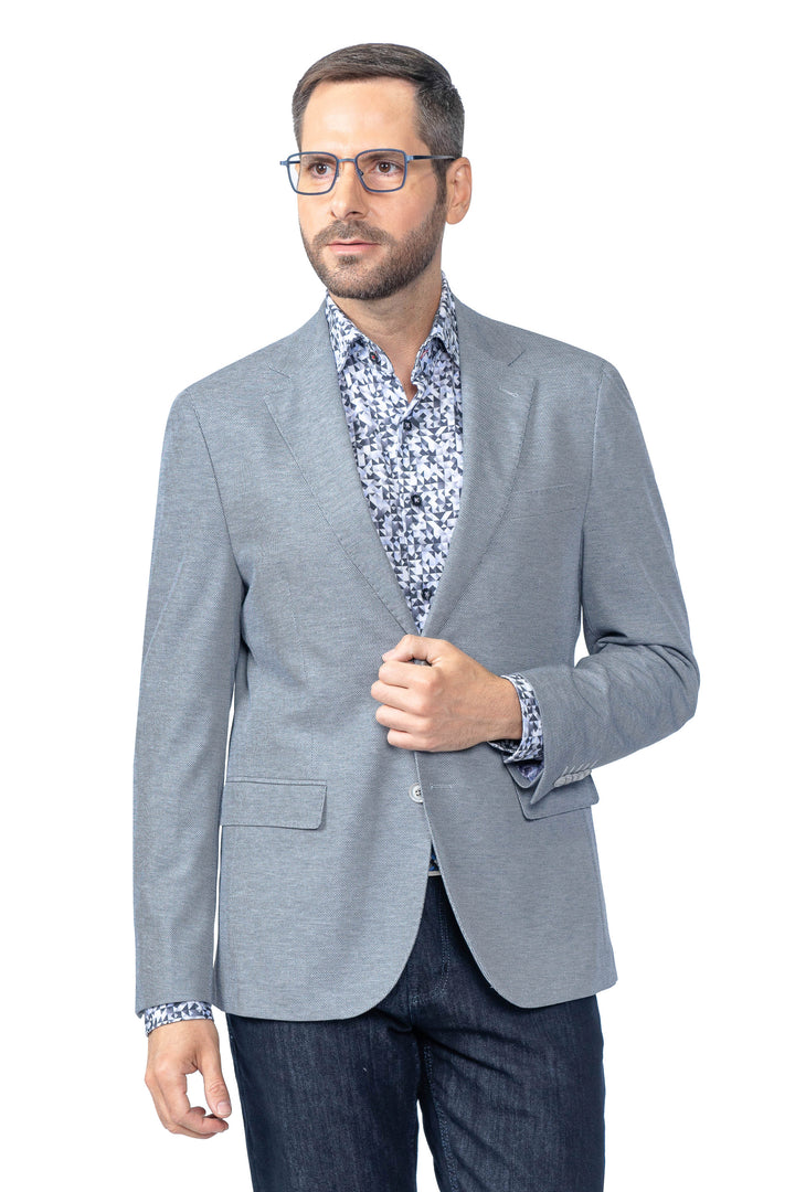 Hampton Navy Stretch Blazer