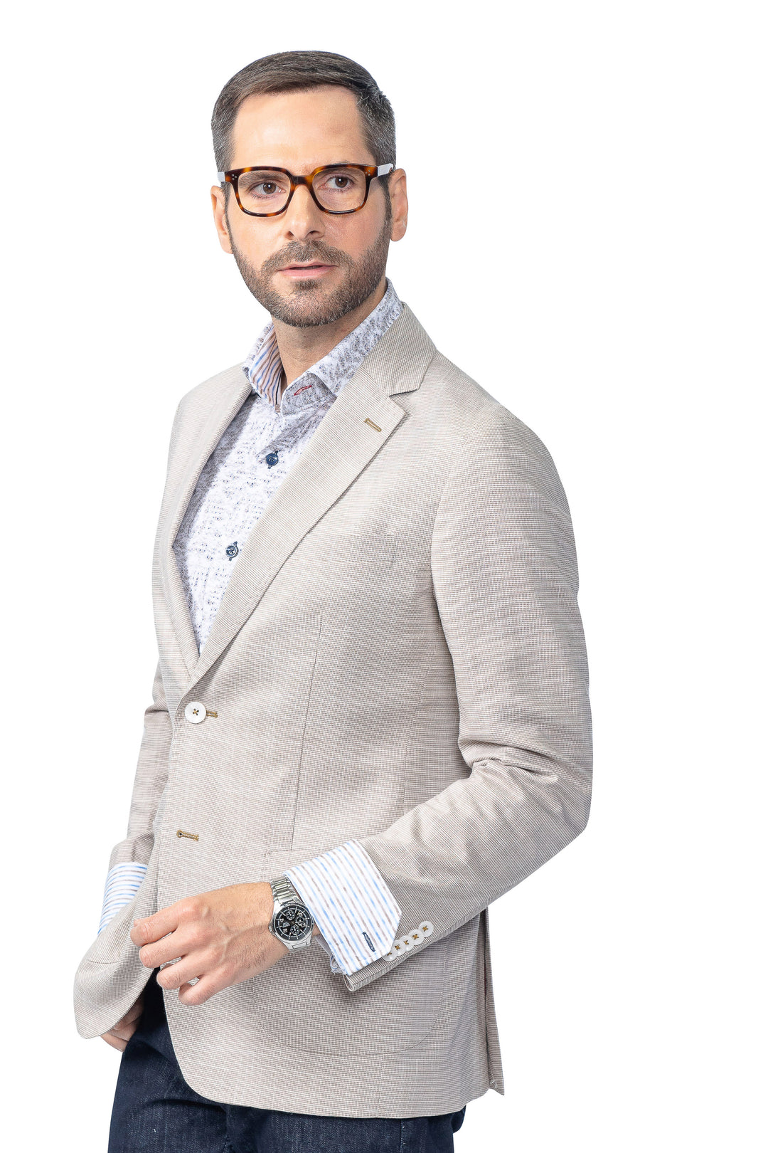 Hartford Linen Lyocell Stretch Blazer - 7 Downie St.®