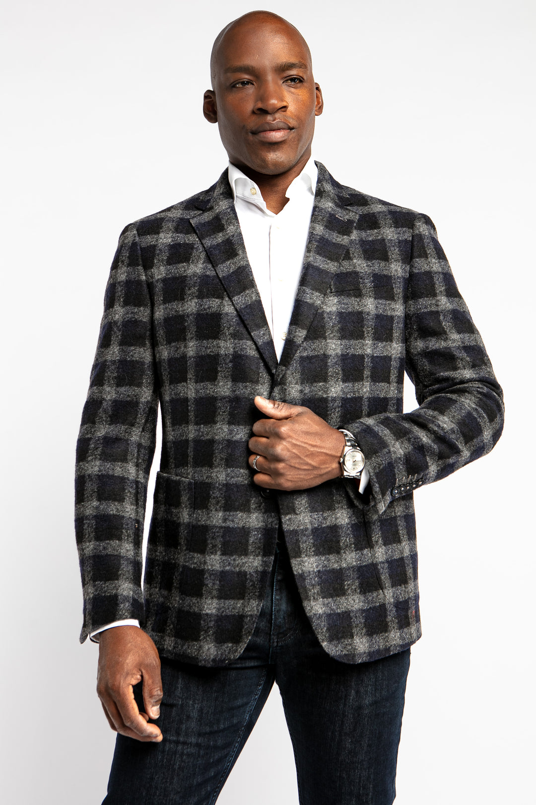 Hunter Wool Blend Knit Blazer - 7 Downie St.®