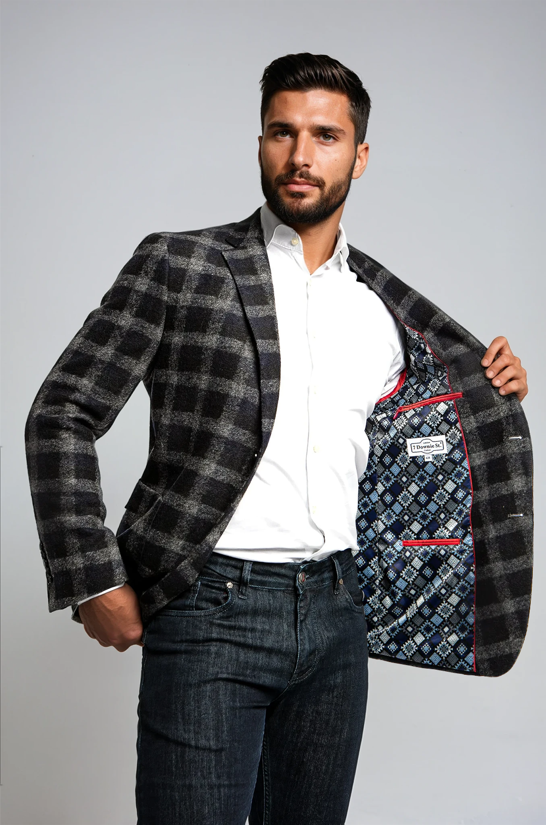 Hunter Check Blazer