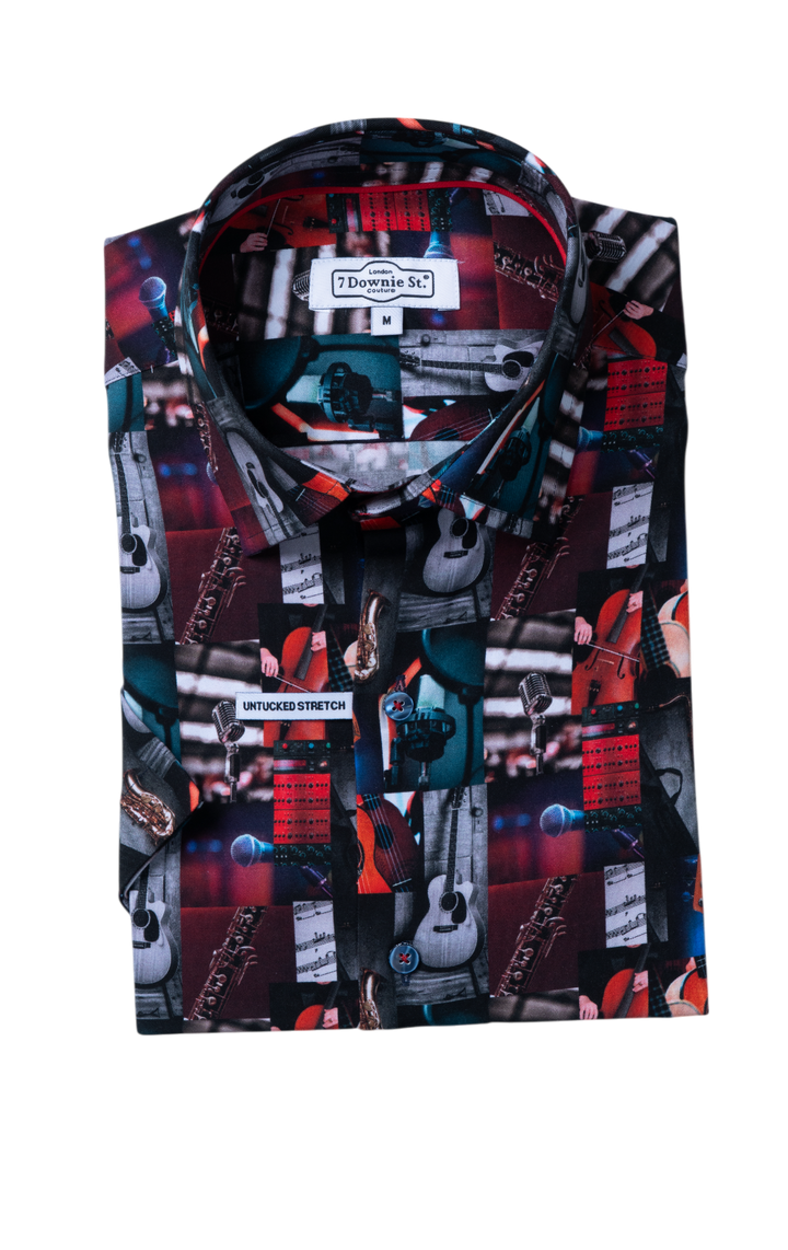 Memphis  Short Sleeve Sport Shirts in Multi