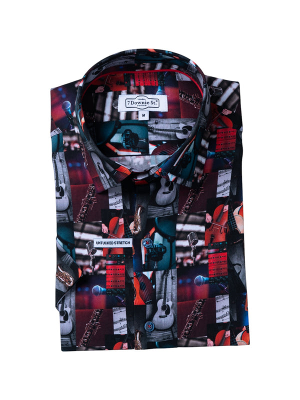 Memphis  Short Sleeve Sport Shirts in Multi