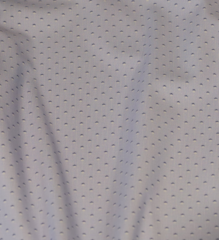 NYL-07 - PRINTED ULTRASTRETCH NYLON SHIRT - BLUE