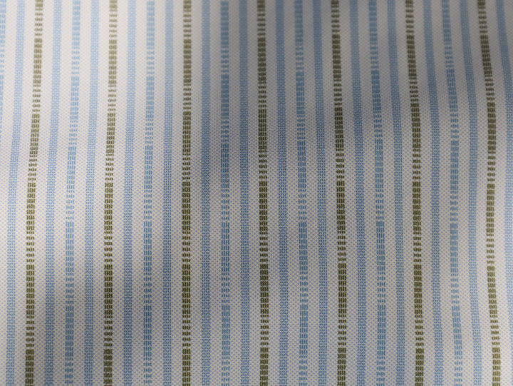 NYL-16 - STRIPED ULTRASTRETCH NYLON SHIRT - BLUE