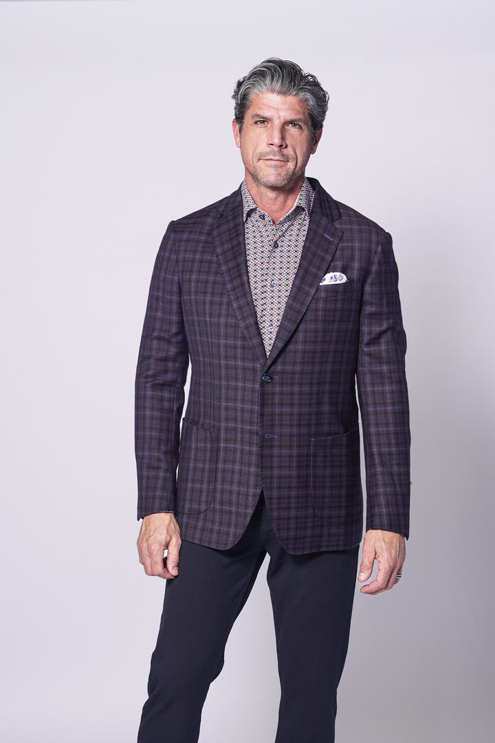 ROSCOE JACKET IN PURPLE - 7 Downie St.®