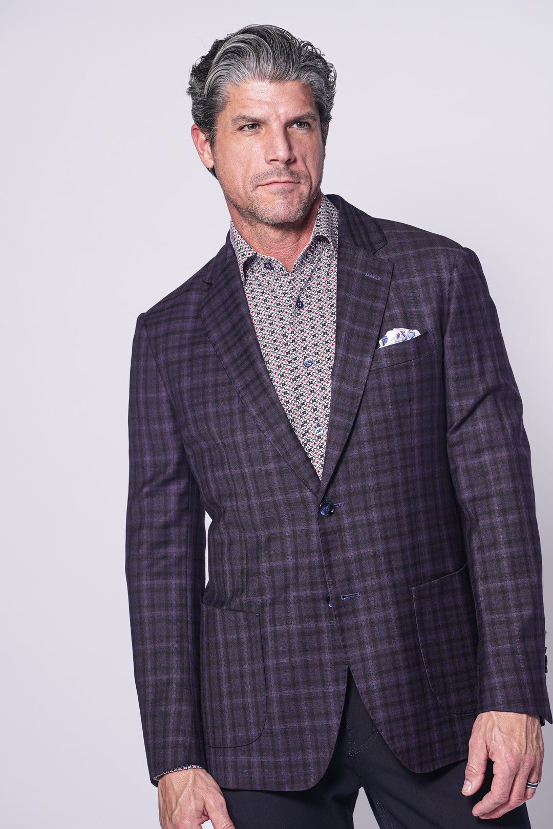 ROSCOE JACKET IN PURPLE - 7 Downie St.®