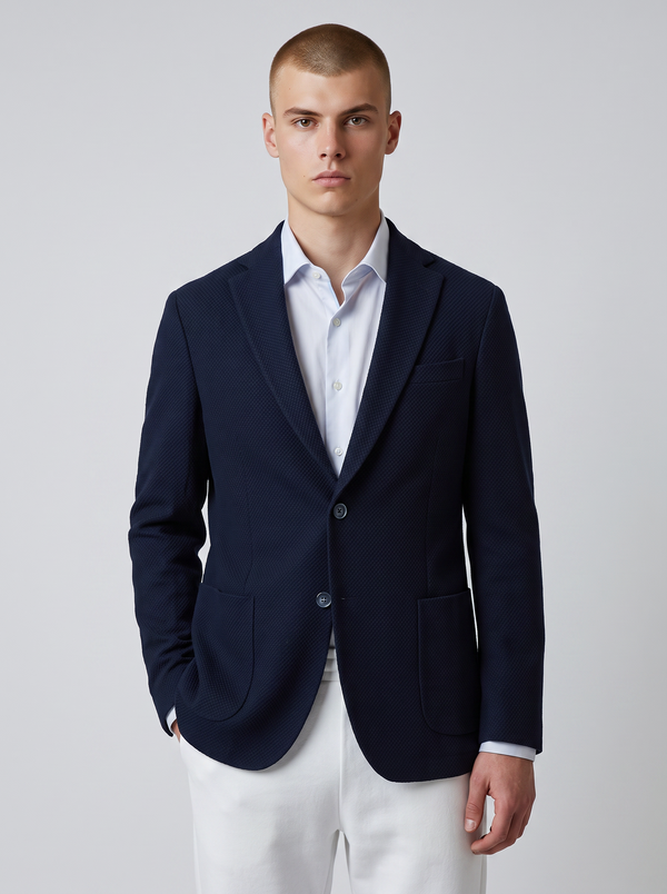 PESCARA SUPER 110'S STRETCH WOOL CREPE SPORT COAT