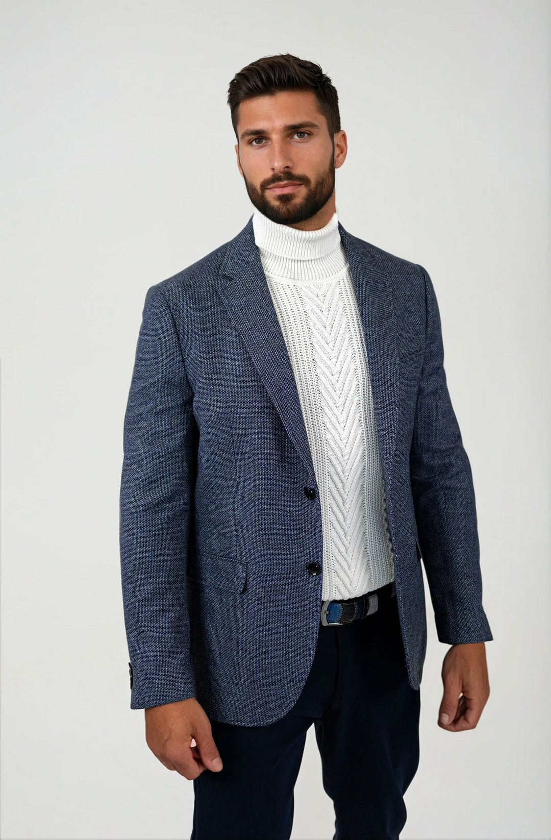 Borelli Wool Blend Blazer