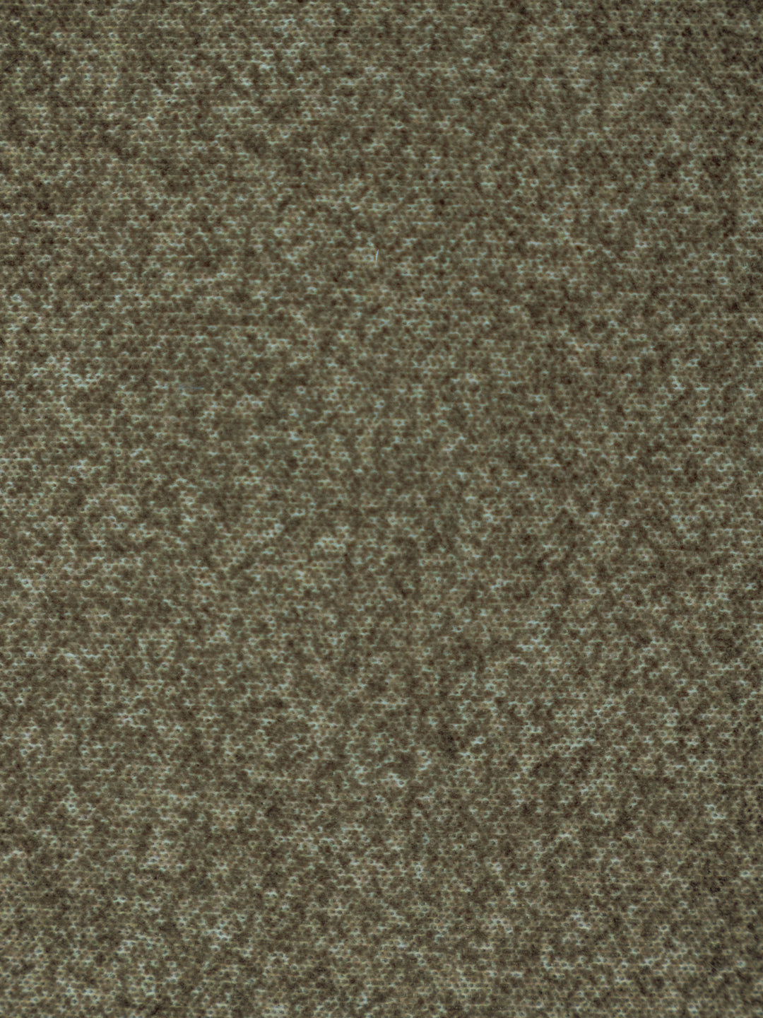 A close-up of a textured woven fabric in a heathered taupe-brown color, showing the detailed knit pattern.