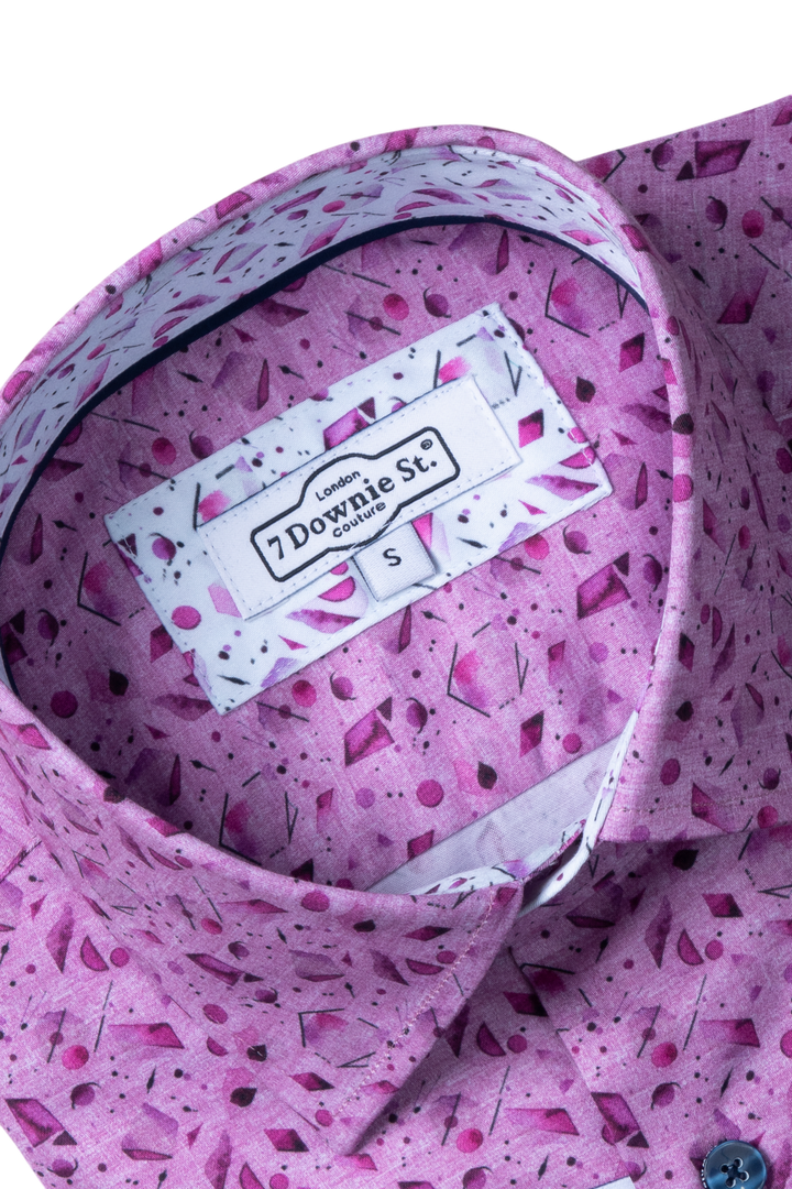 Short Sleeve Sport Shirts in Pink