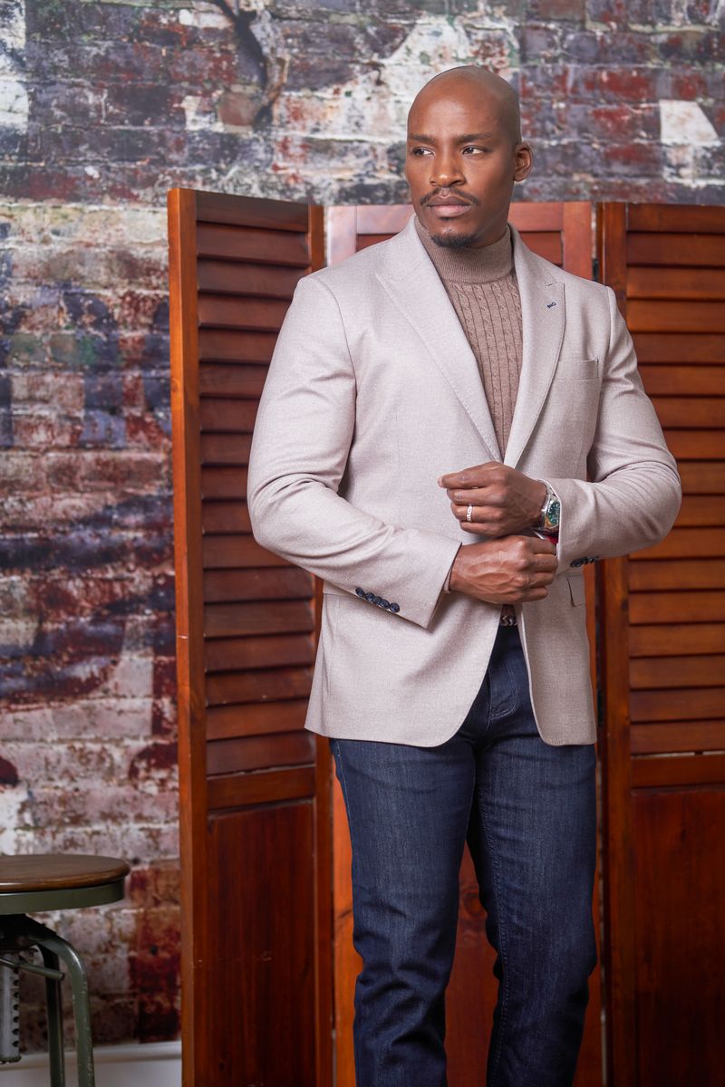 FRANCO JACKET IN BEIGE