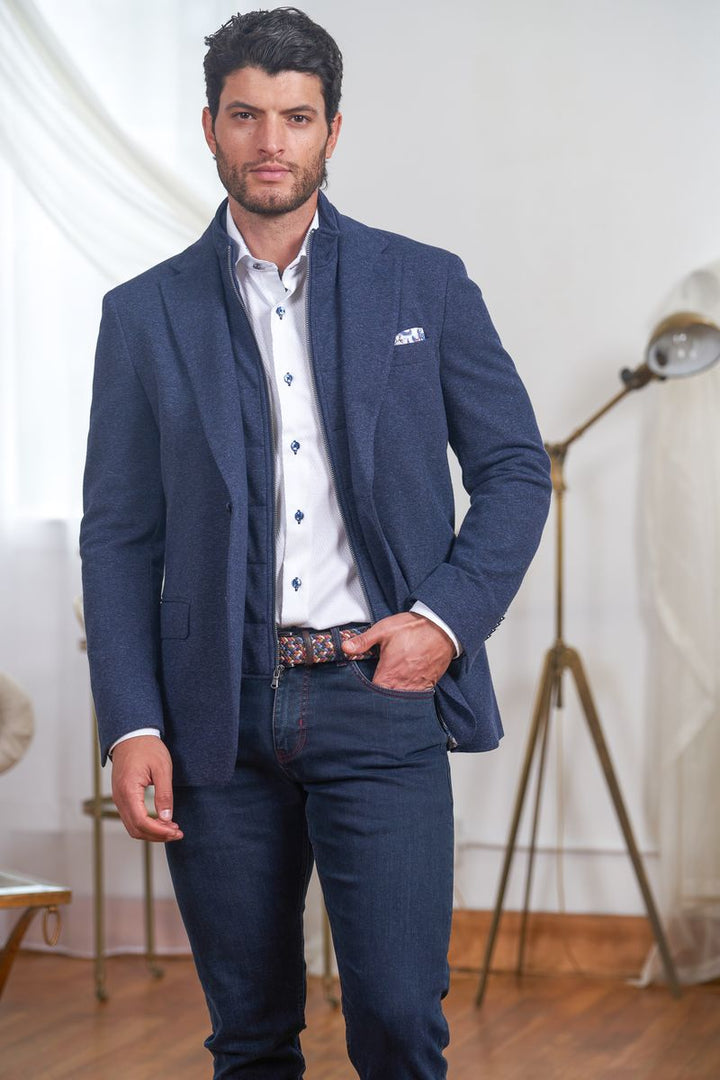 HASTINGS JACKET IN NAVY