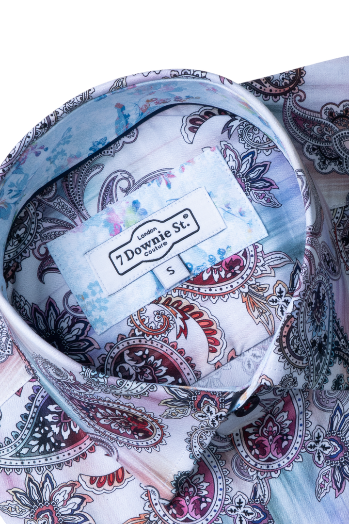 SHORT SLEEVE SPORT SHIRTS IN PURPLE