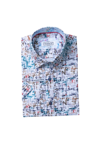 9155  Short Sleeve Sport Shirts in Multi