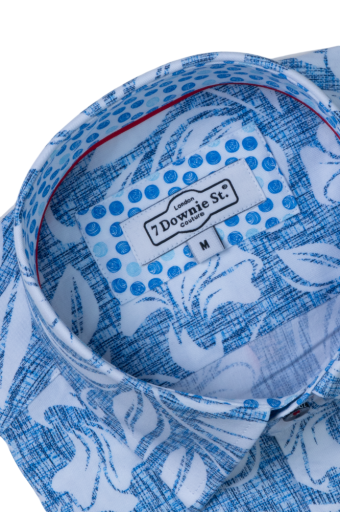 Bloomfield Short Sleeve Sport Shirts in Blue